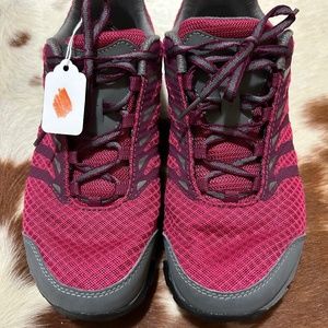 Columbia Women's Prescott Point YL5353 Red Size 7 **no inserts**
